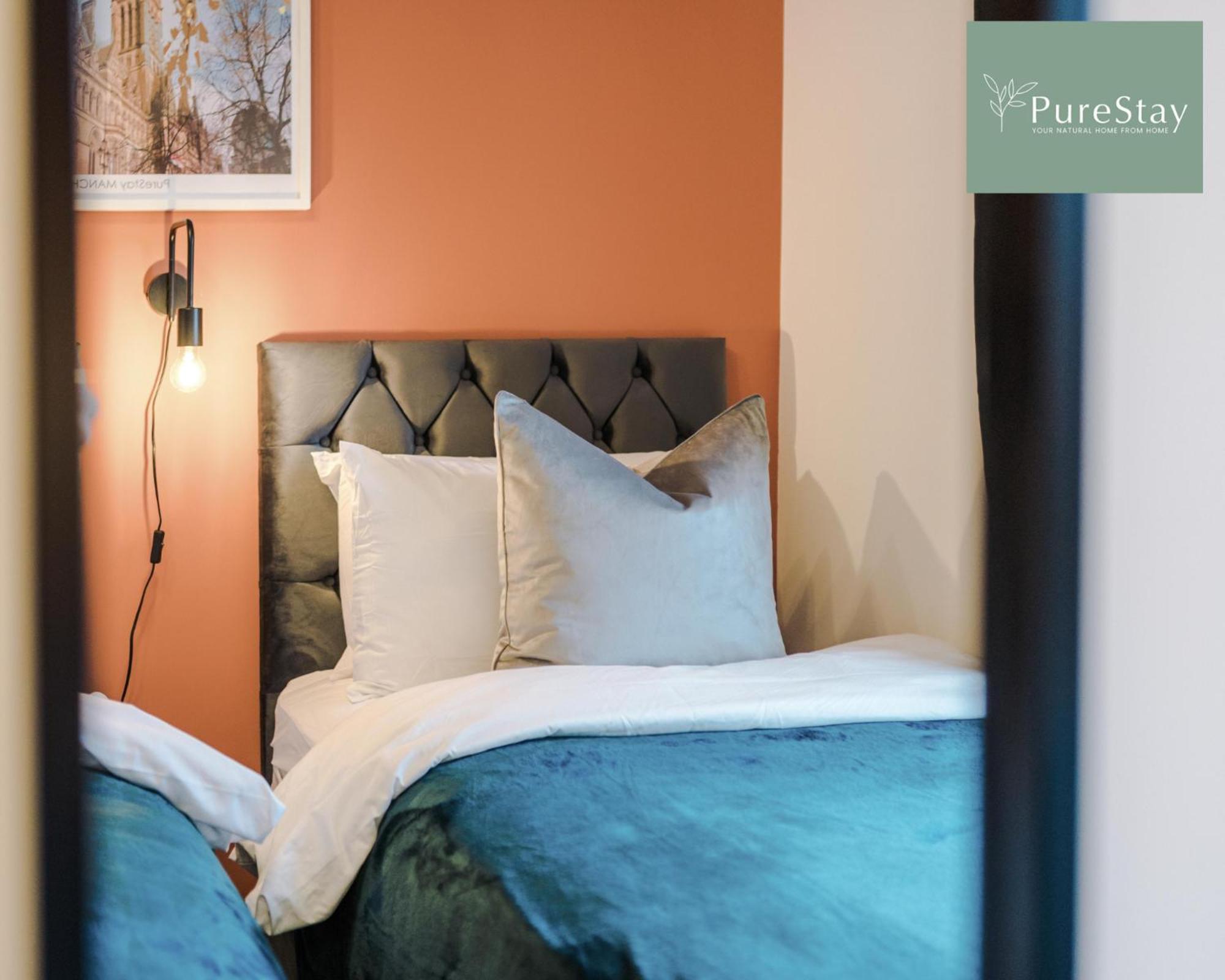 Stunning Five Bedroom Manchester House With Free Parking By Purestay Short Lets & Serviced Accommodation المظهر الخارجي الصورة