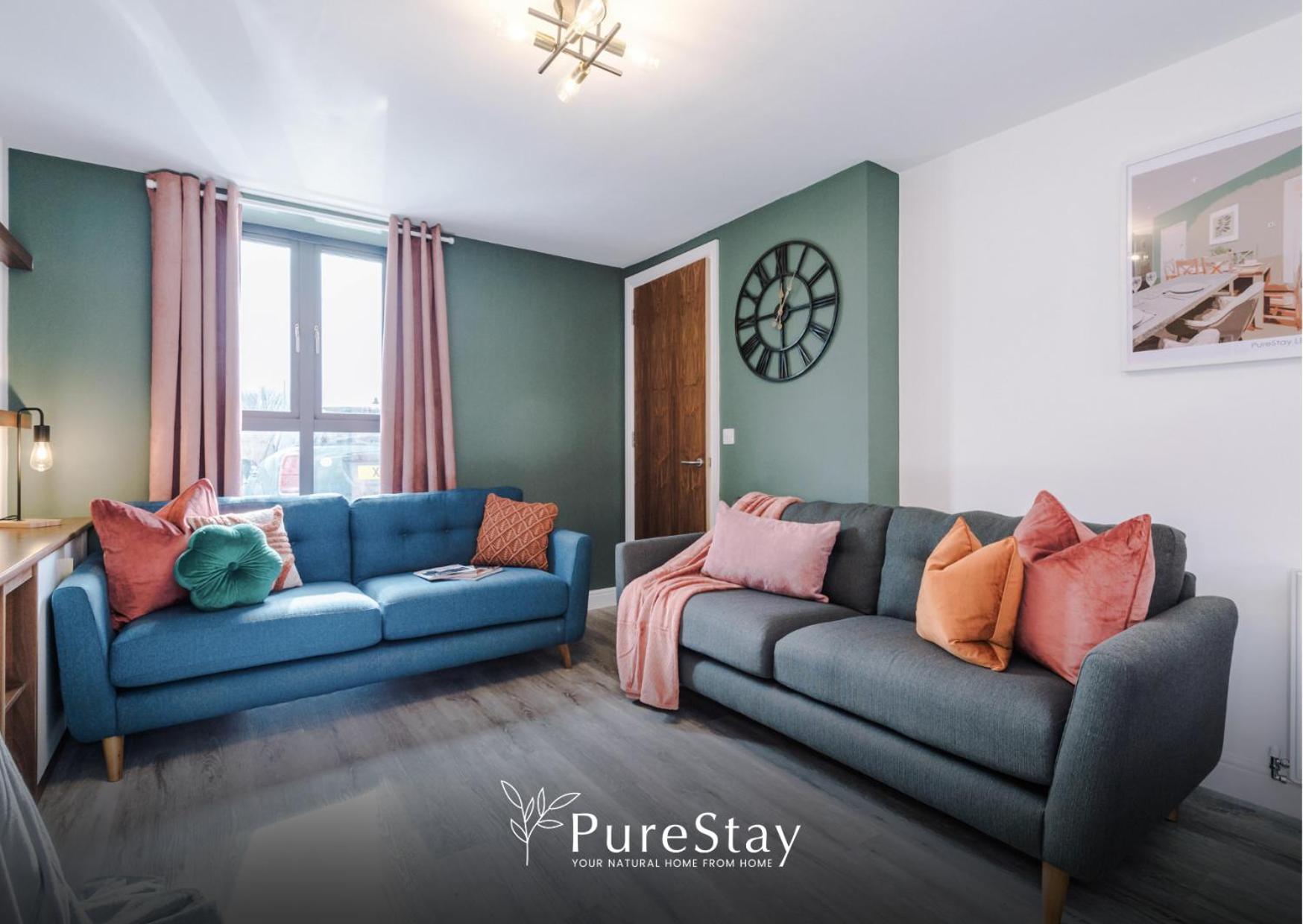 Stunning Five Bedroom Manchester House With Free Parking By Purestay Short Lets & Serviced Accommodation المظهر الخارجي الصورة